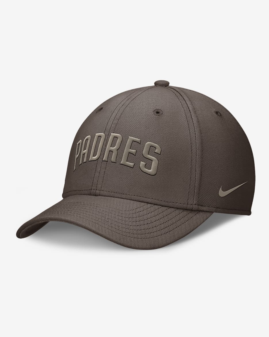 San Diego Padres Statement Swoosh Men s Nike Dri FIT MLB Hat